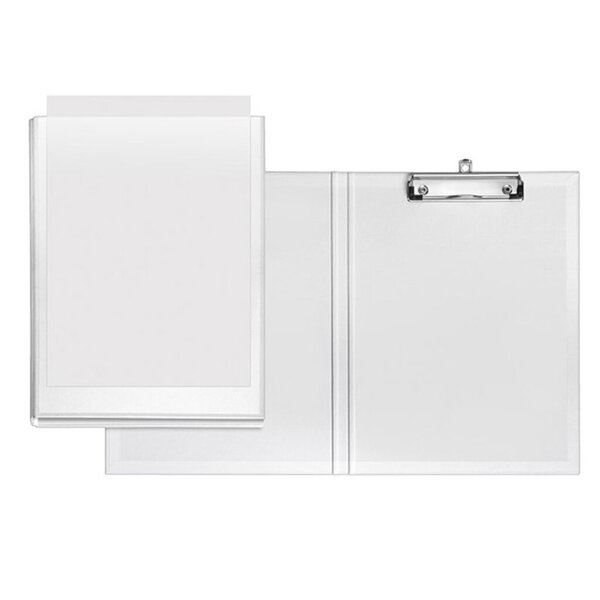 4000225066399 - Klemmbrettmappe Velodur 4804690 A4 weiß Karton mit Kunststoffüberzug inkl Aufhängeöse 4000225066399 4804690 10 Stück 4000225066399 - Klemmbrettmappe Velodur 4804690 A4 weiß Karton mit Kunststoffüberzug inkl Aufhängeöse 4000225066399 4804690 10 Stück
