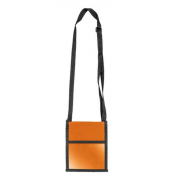 Brustbeutel Velocolor orange aus Polyester