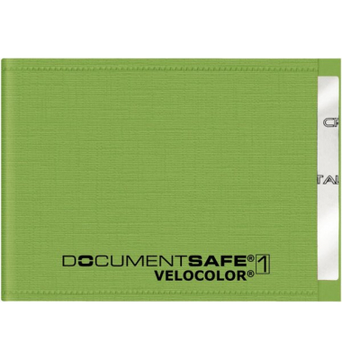 Document Safe 1, Schutzhülle passend für eine Karte, hellgrün, geeignet
