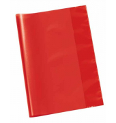 Hefthülle A4 PP rot transparent