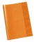 Hefthülle A4 PP orange transparent