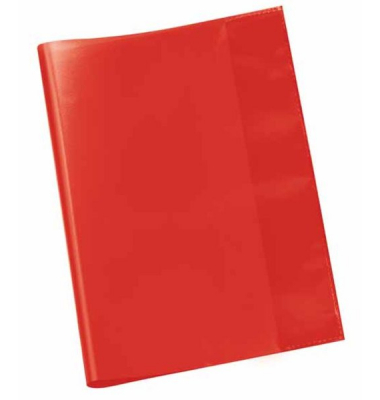 Hefthülle A5 PP rot transparent