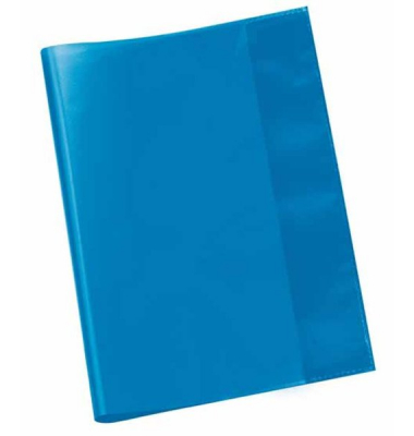 Hefthülle A5 PP blau transparent