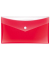 Dokumententasche Velocolor 4571120, Din Lang, rot, PP-Vollkunststoff, Druckknopf