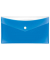 Dokumententasche Velocolor 4571150, Din Lang, blau, PP-Vollkunststoff, Druckknopf