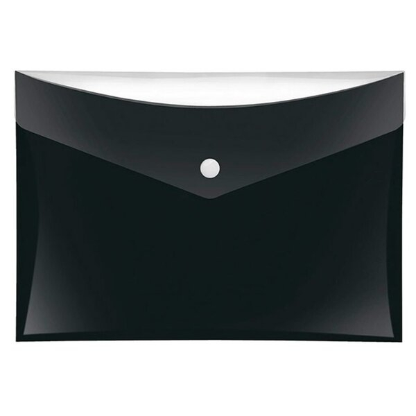 4000225072321 - Dokumententasche Velocolor 4550180 A5 schwarz PP-Vollkunststoff Druckknopfverschluss 4000225072321 6 Stück