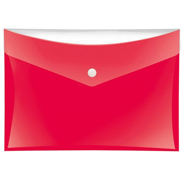 4000225072369 - Dokumententasche Velocolor 4550120 A5 rot PP-Vollkunststoff Druckknopfverschluss 4000225072369 6 Stück