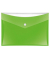 Dokumententasche Velocolor 4550140, A5, gr&uuml;n, PP-Vollkunststoff, Druckknopfverschluss