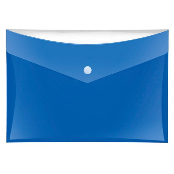 4000225072444 - Dokumententasche Velocolor 4550150 A5 blau PP-Vollkunststoff Druckknopfverschluss 4000225072444 6 Stück