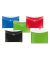 Dokumententasche Velocolor 4550150, Din A5 quer, blau, PP-Vollkunststoff, Druckknopf