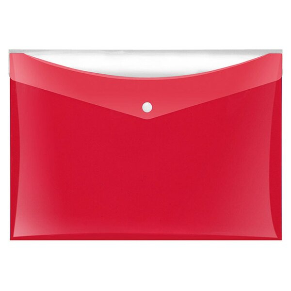 4000225072529 - Dokumententasche Velocolor 4530120 A4 rot PP-Vollkunststoff Druckknopfverschluss 4000225072529 6 Stück