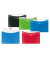 Dokumententasche Velocolor 4530120, Din A4 quer, rot, PP-Vollkunststoff, Druckknopf