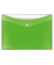 Dokumententasche Velocolor 4530140, A4, gr&uuml;n, PP-Vollkunststoff, Druckknopf