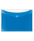 Dokumententasche Velocolor 4530150, A4 quer, blau, PP-Vollkunststoff, Druckknopfverschluss