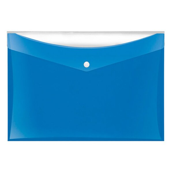 4000225072604 - Dokumententasche VELOCOLOR® DIN A4 Kunststoff für ca 100 Blatt 6 Stück blau