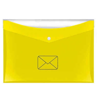 Postmappe Post 4530119, A4 gelb Polypropylen (PP) 80g