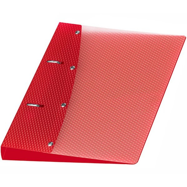 4000225074363 - Ringbuch Diamond ohne 1151421 A5 2 Ringe 20mm Ring-Ø Polypropylen rot 4000225074363 12 Stück