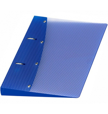 Ringbuch Diamond 1151450, A5 2 Ringe 20mm Ring-Ø PP blau