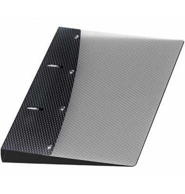 Ringbuch Diamond ohne 1151480, A5 2 Ringe 20mm Ring-Ø Polypropylen schwarz