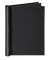 Klemmbinder VELOCOLOR 49443.sw, A4 schwarz, für ca. 150 Blatt, Karton