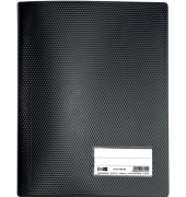 Sichtbuch Diamond 4420480, schwarz, A4, mit 20 H&uuml;llen, Polypropylen (PP)