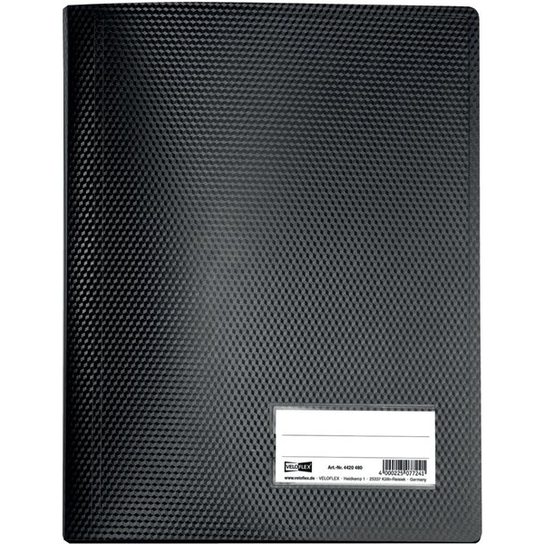 4000225077241 - Sichtbuch Diamond 4420480 schwarz A4 Polypropylen (PP) 4000225077241 Veloflex