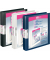 Präsentationsringbuch VELODUR® 1143180, A4 2 Ringe 25mm Ring-Ø Pappe/PP-Folie, 2 Außentaschen, schwarz