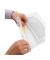 Abheftstreifen HEFTFIX DIN A4 2001 100, 2,5x29,2cm (BxH), Polyester, transparent