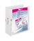 Präsentationsringbuch VELODUR® 4142190, A4 4 Ringe 60mm Ring-Ø Pappe, 2 Außentaschen, weiß