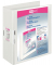 Präsentationsringbuch VELODUR® 4142190, A4 4 Ringe 60mm Ring-Ø Pappe, 2 Außentaschen, weiß