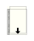 Prospekthüllen Standard Plus 23763 Standard, A4 transluzent genarbt, oben offen