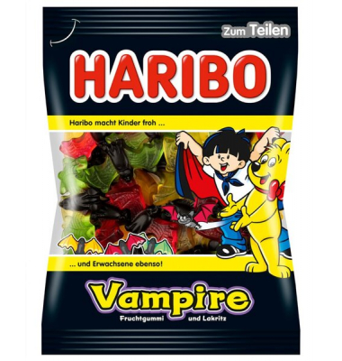 Vampire 175g Fruchtgummi mit Lakritz