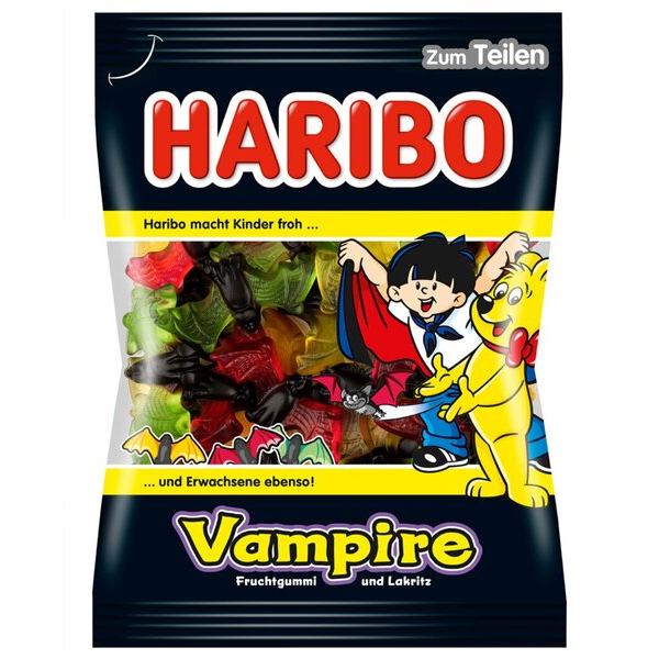 4001686202210 - Haribo Vampire 175g Fruchtgummi mit Lakritz 4001686202210 HARIB 4001686202210 - Haribo Vampire 175g Fruchtgummi mit Lakritz 4001686202210 HARIB