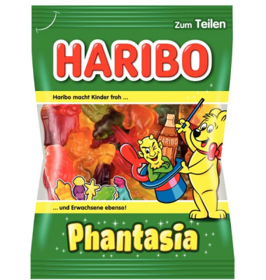 HARIBO Phantasia 175g, Fruchtgummi Mischung mit Schaumzucker