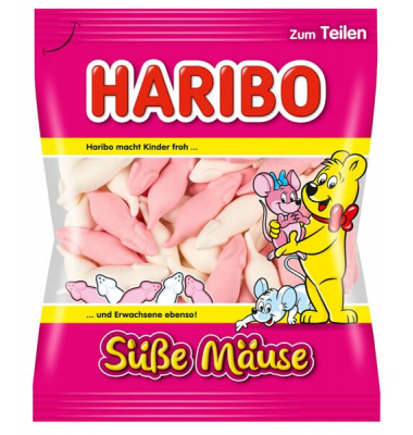 Süße Mäuse 175g weiche Schaumzucker-Mäuse