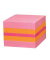 Haftnotizen 2051-P, Mini, 51x51mm, farbig sortiert (orange/pink gelb), quadratisch