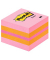 Haftnotizen 2051-P, Mini, 51x51mm, farbig sortiert (orange/pink gelb), quadratisch