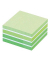 Haftnotizen 2028G, Notes, 76x76mm, grün/weiss, quadratisch