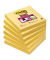 Haftnotizen 654-S6, Super Sticky Notes, 76x76mm, gelb, quadratisch