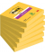 Haftnotizen 654-S6, Super Sticky Notes, 76x76mm, gelb, quadratisch