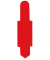 Stecksignale für Einstellmappen rot 55x15mm