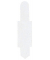Stecksignale f.Einstellmappen weiß 15x55mm