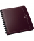 Ringbuch manageME! 100205609, A4 12 Ringe 21mm Ring-Ø Polypropylen bordeaux