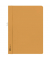 Klemmhefter Smart Line 400001025, A4 gelb, für ca. 10 Blatt, Recyclingkarton 250g