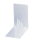 Buchstützen 3501002 8,5x14x14cm (BxTxH) Metall weiß