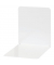 Buchstützen 3506202 12x14x14cm (BxTxH) Metall weiß
