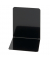 Buchstützen 3506290 12x14x14cm (BxTxH) Metall schwarz