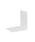 Buchstützen 3545082 16,8x24x24cm (BxTxH) Metall grau