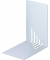Buchstützen 35010 silber 85 x 140 x 140 mm