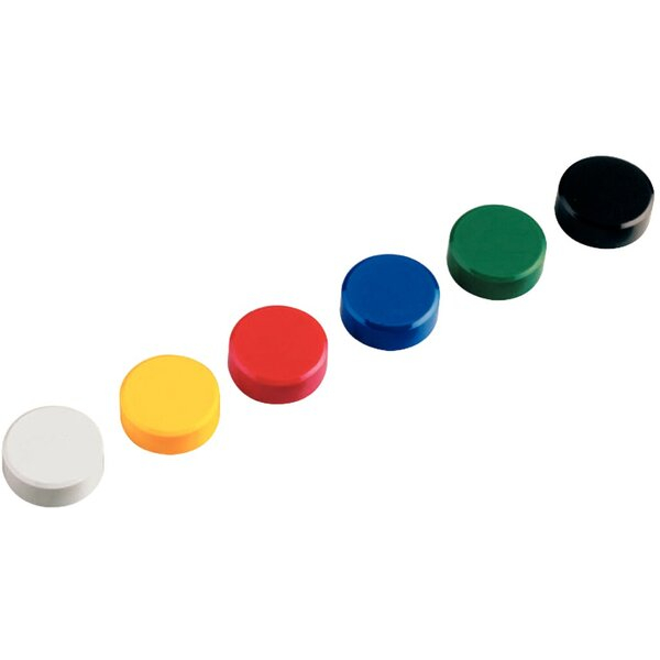 4002390021715 - Magnete DurchmxH 34x13 mm Haftkraft 2 kg Kunststoffgehäuse farbig sortiert ve 20 Stück mindestabnahme 2 ve